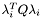 $\lambda_i^T Q \lambda_i$
